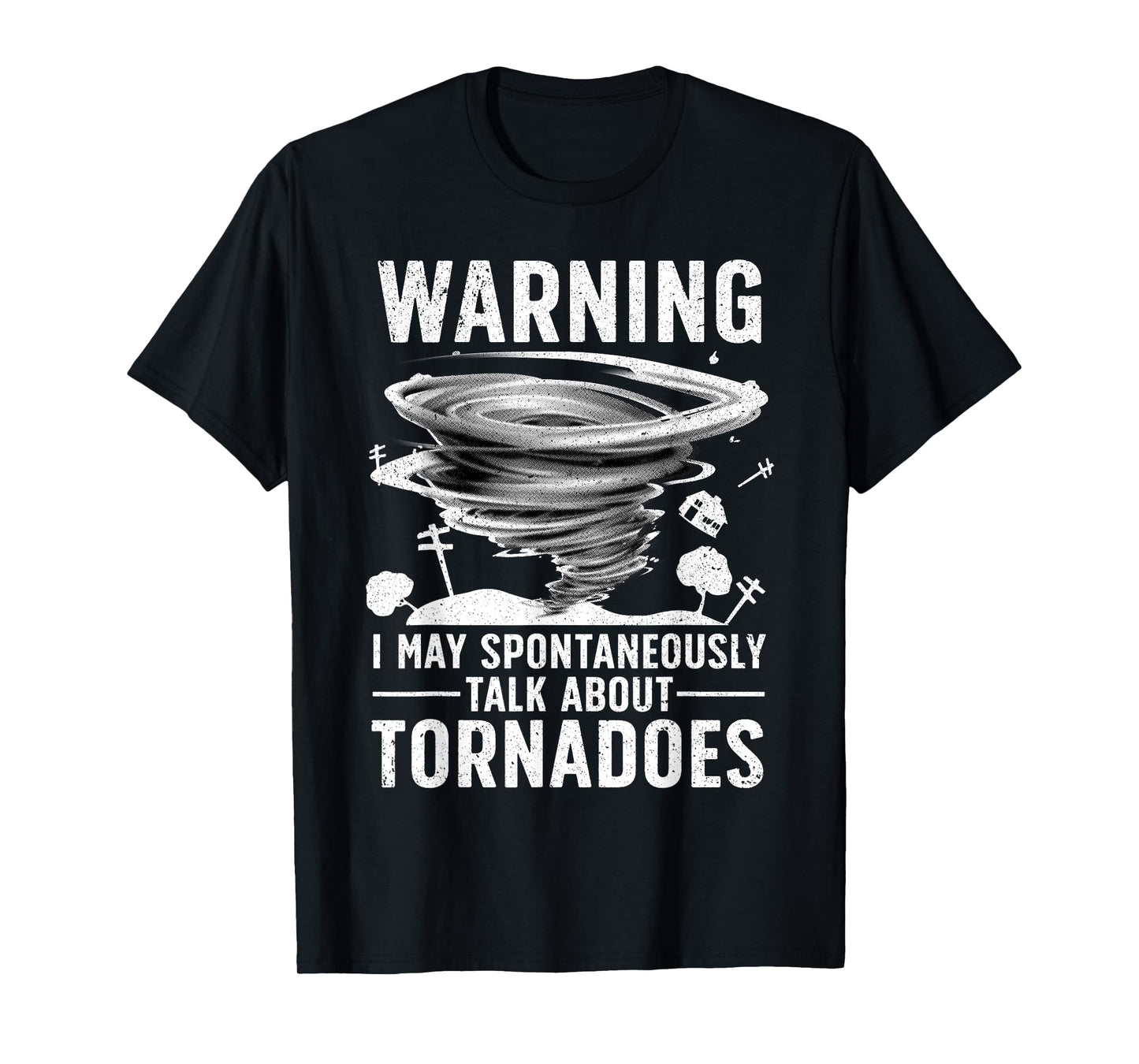 Funny Tornado Art For Men Women Storm Twister Chaser Lover T-Shirt