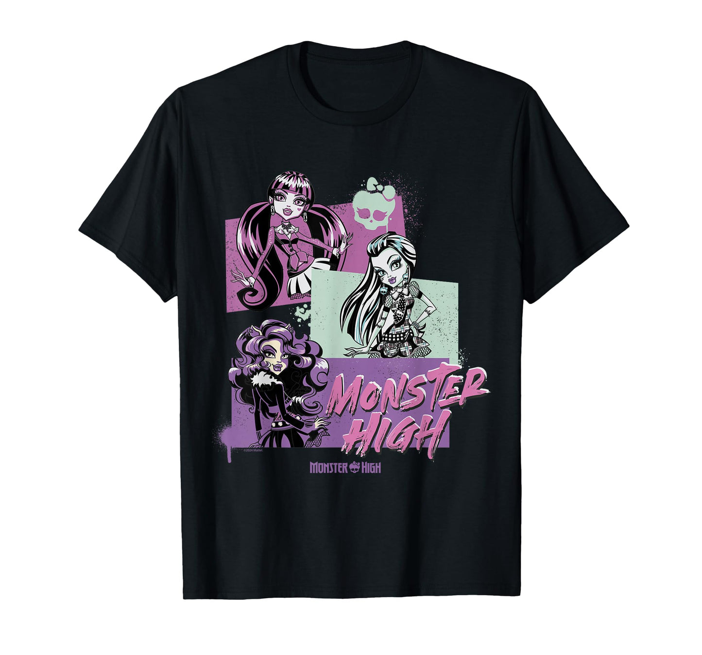 Monster High Alumni - Draculaura Frankie Stein Clawdeen Wolf T-Shirt