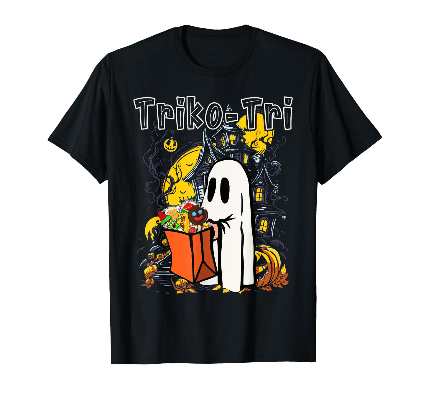 Triko-tri Funny Spanish Halloween T-Shirt