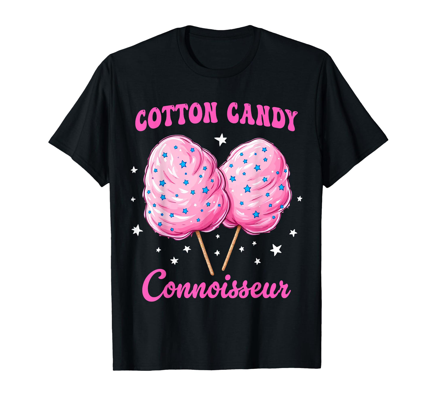 Cotton Candy Connoisseur Fun Food Lover Festival T-Shirt