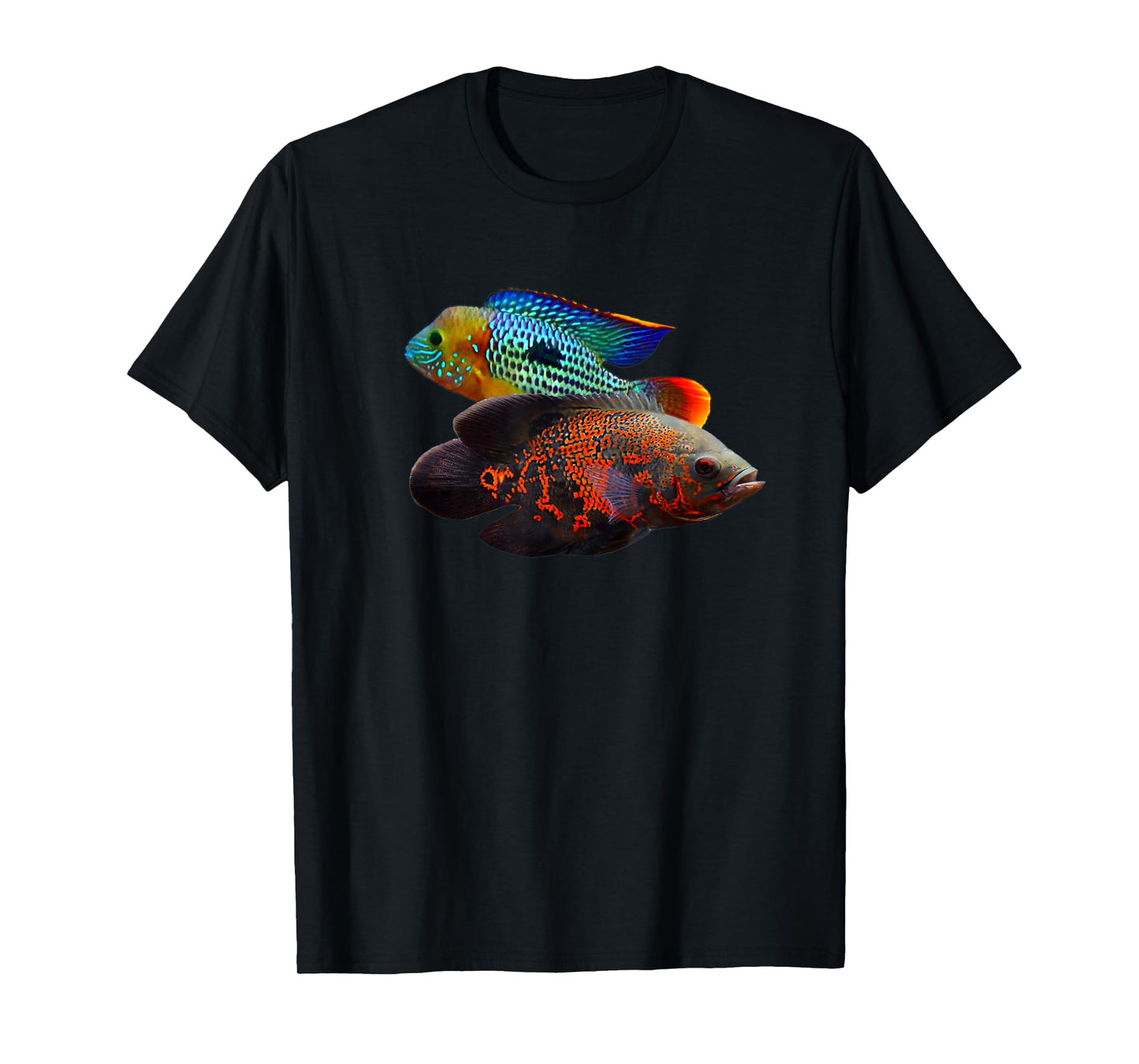 Oscar Fish Green Terror Cichlids Monster Fish Aquarium T-Shirt