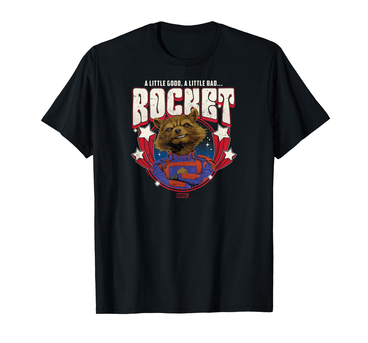 Guardians of The Galaxy - Rocket Raccoon Band T-Shirt