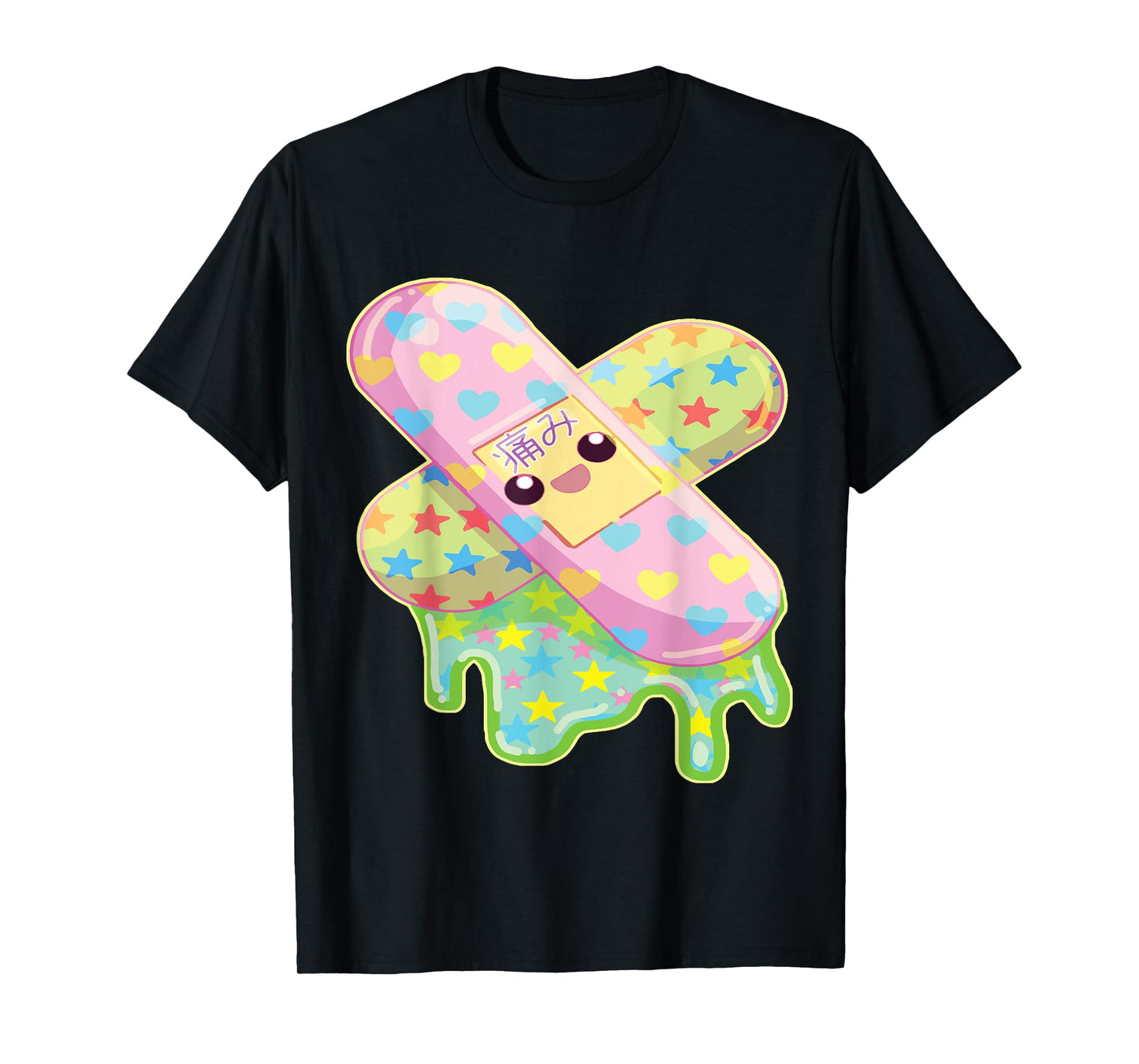 Kawaii Bandaids T-Shirt T-Shirt