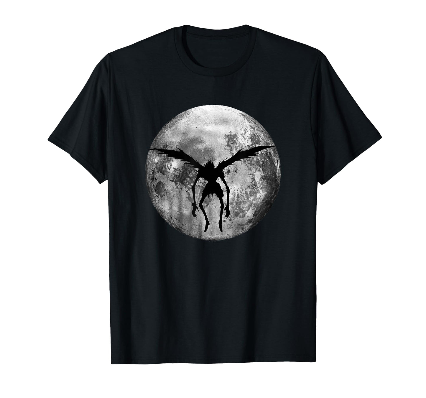 Death Note Ryuk Full Moon Silhouette Anime T-Shirt