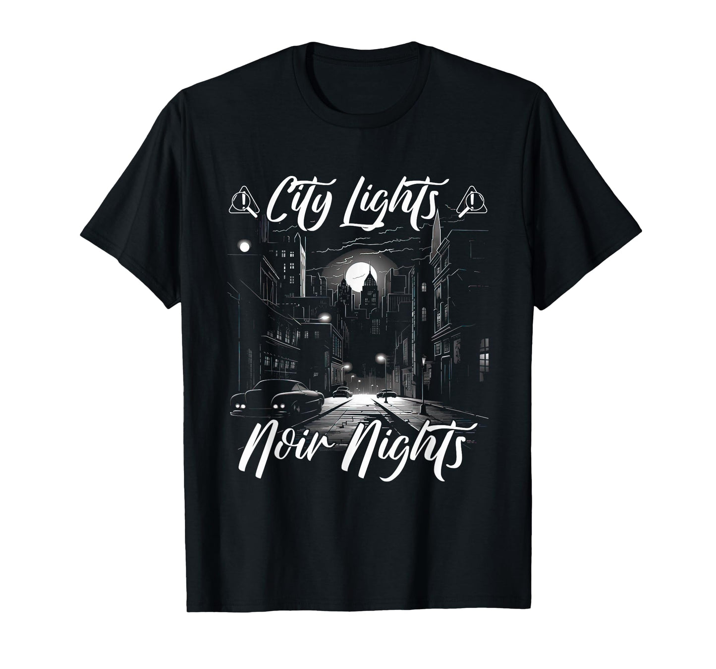 Futuristic Movie Art City Lights Nights Neo Noir T-Shirt