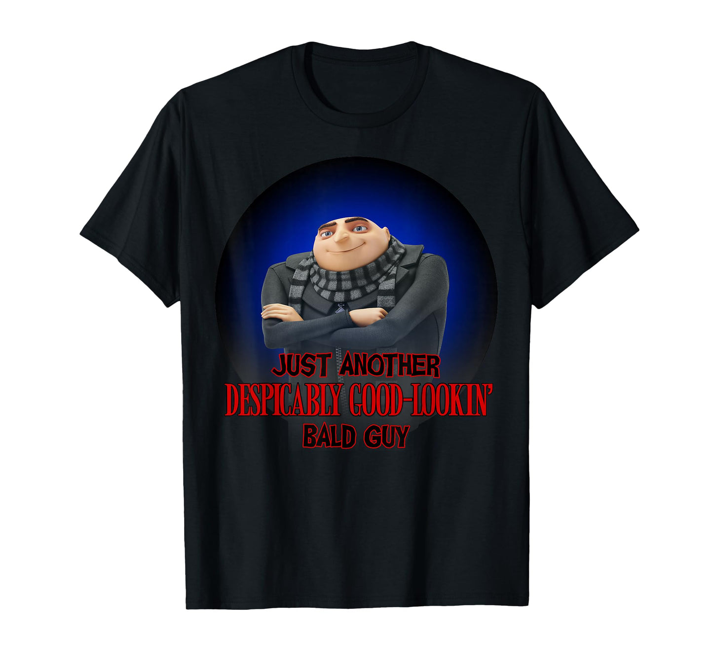 Despicable Me Minions Good Lookin Bald Guy Graphic T-Shirt T-Shirt