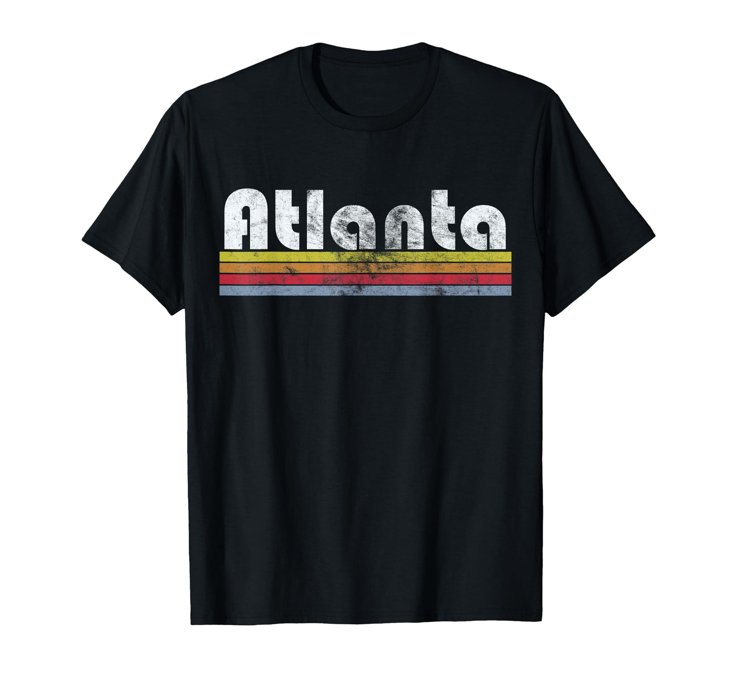 Atlanta GA Retro Vintage Pride City 70s 80s Men Women Gift T-Shirt