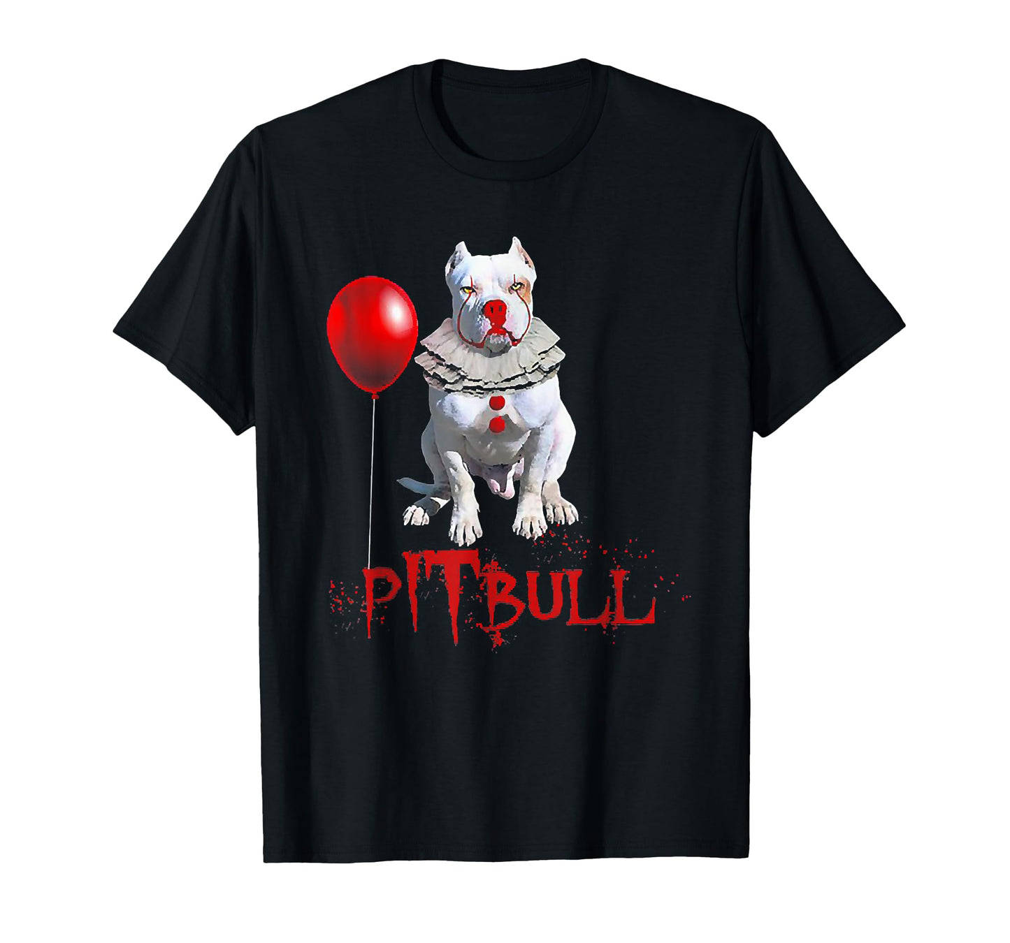 Pitbull Horror Movie Halloween Custome T-Shirt