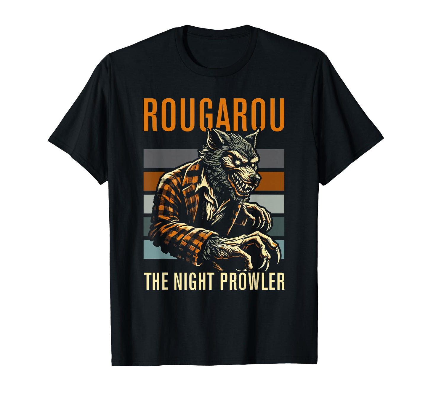 Rougarou Louisiana Mythical Creature Swamp French Folklore T-Shirt