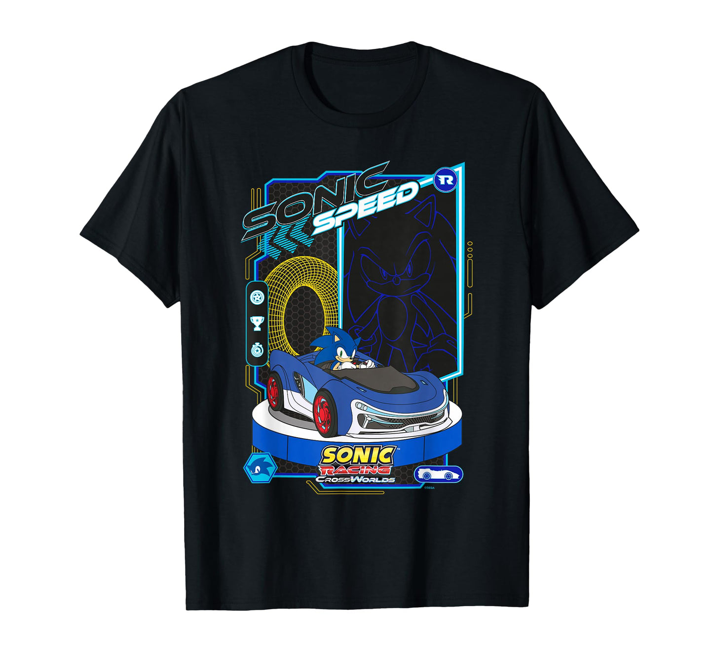 Sonic Racing CrossWorlds - Sonic the Hedgehog "Sonic Speed" T-Shirt