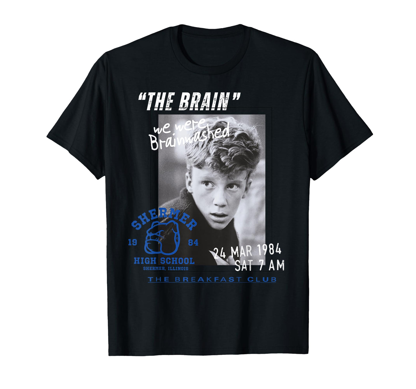 The Breakfast Club Brian The Brain Shermer High T-Shirt