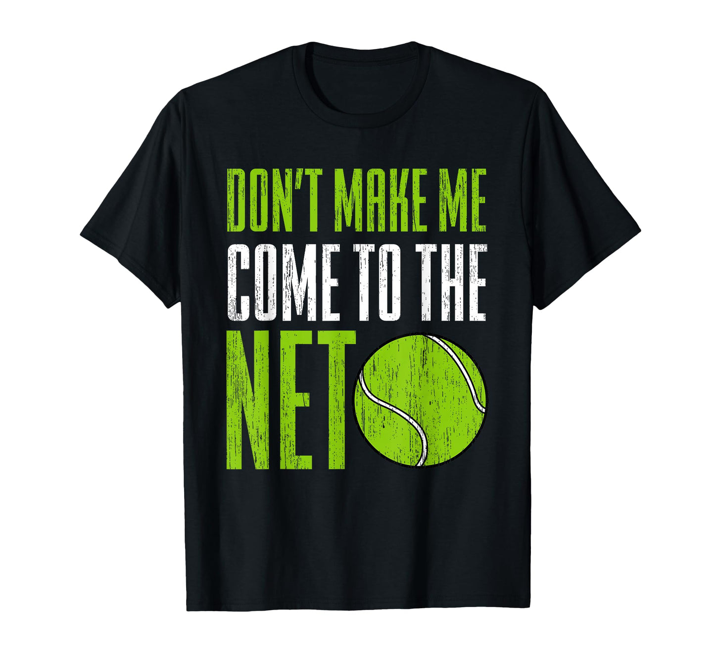 Funny Tennis Player Racket Ball Game Gag Gift Men Women Kids T-Shirt