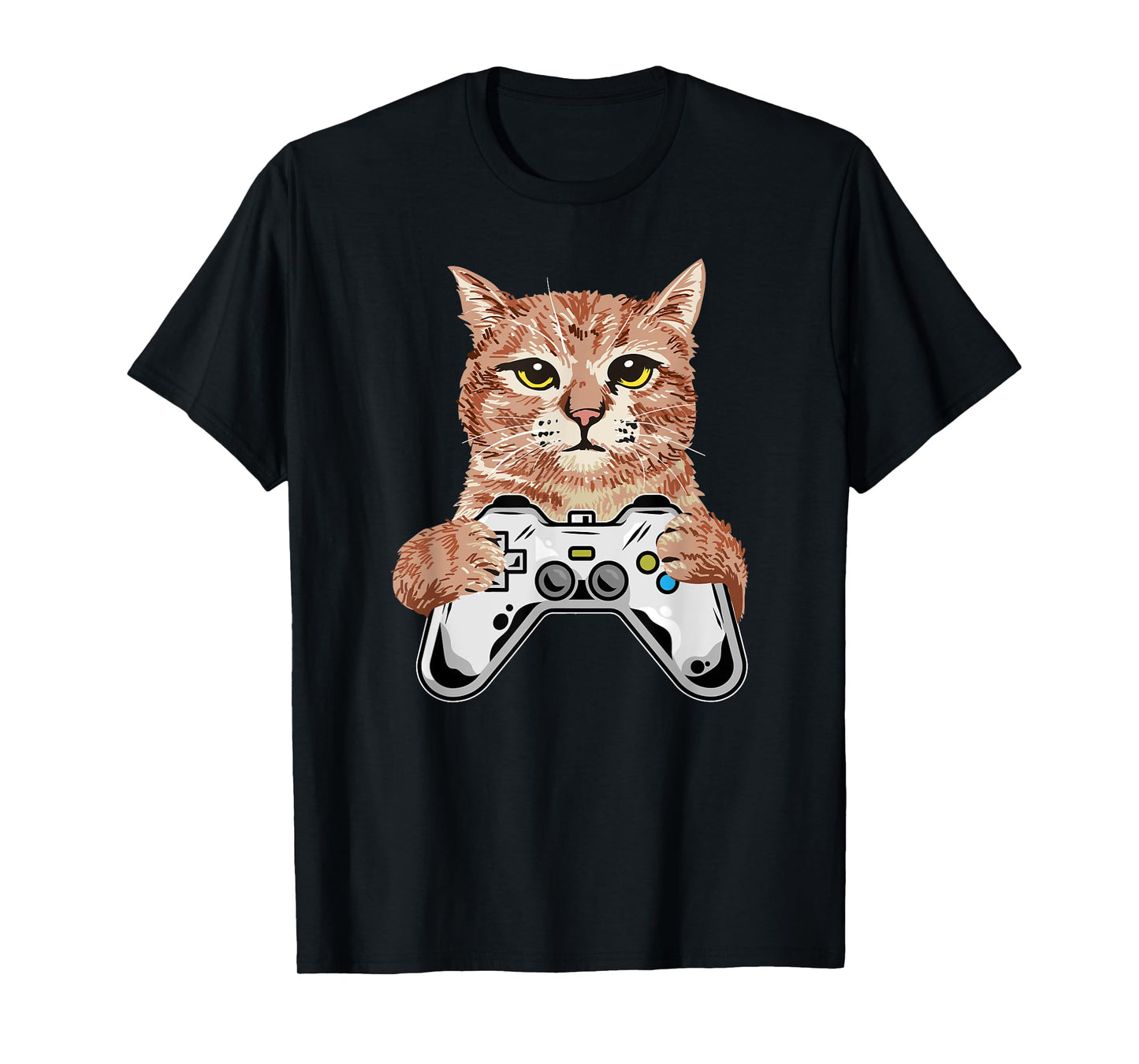 Video Games for Kids Adults Cat Lover Girls Boys Funny Gamer T-Shirt