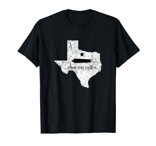 Texas Come and Take It Flag Canon 1836 State T-Shirt T-Shirt