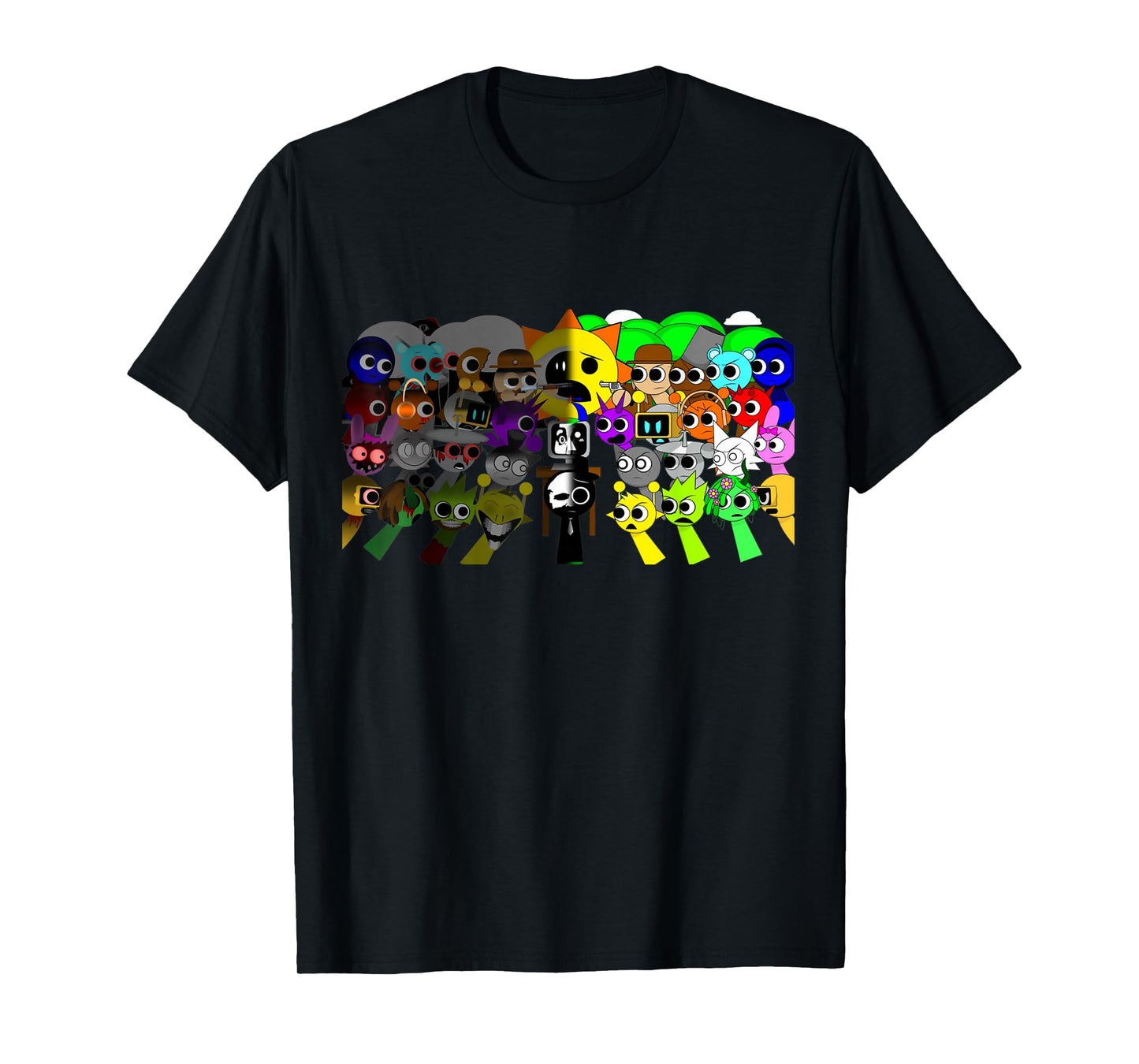 Sprunky Fight! | Simon Jevin Funbot Oren Pinki Tunner T-Shirt