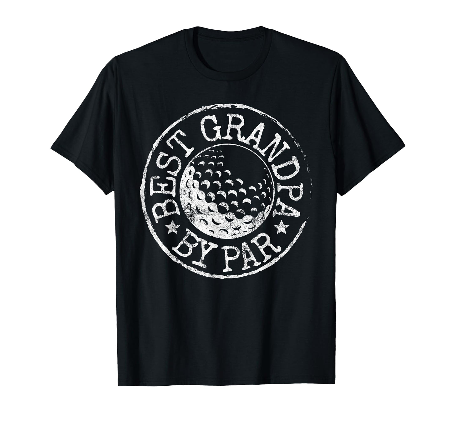 Best Grandpa by Par Golf Father's Day Gift Grandad Golfer T-Shirt