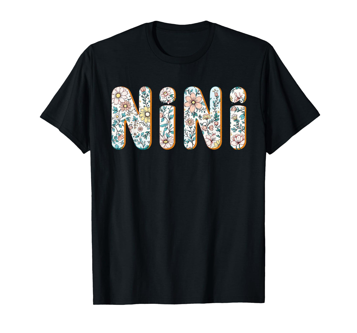 Wildflowers Nini Floral Mother's Day Nini T-Shirt