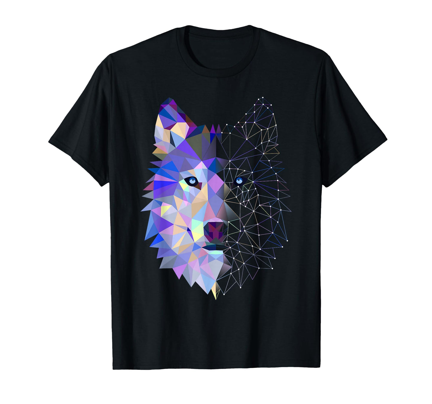 Splash Art Wolf Lover T-Shirt