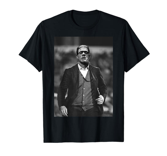 Frankenstein Cool Dapper Frankenstein Monster Suit Halloween T-Shirt Small