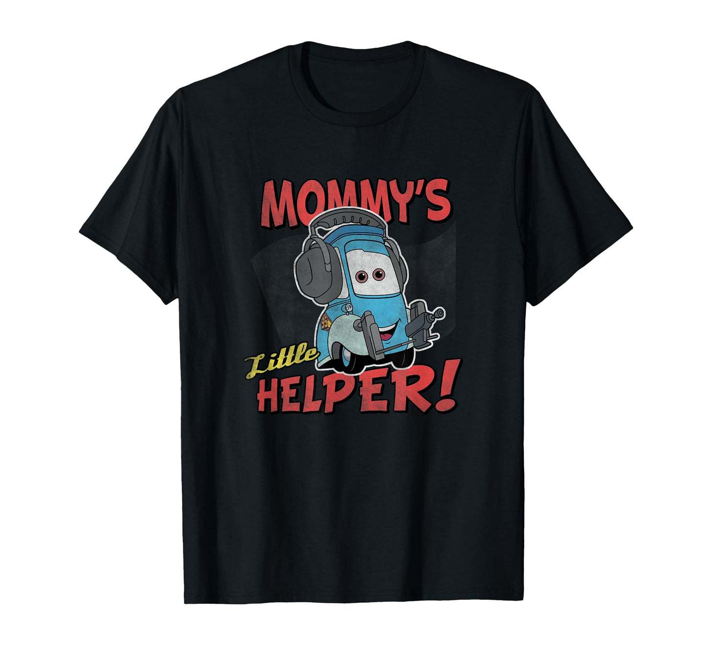 Disney Pixar Cars Mommy's Little Helper! Guido Vintage Shot T-Shirt