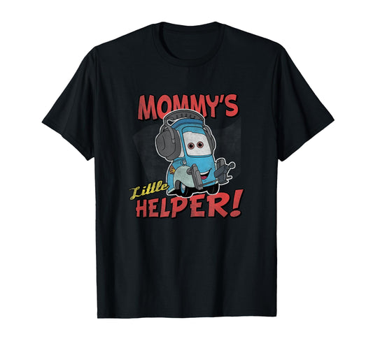 Disney Pixar Cars Mommy's Little Helper! Guido Vintage Shot T-Shirt
