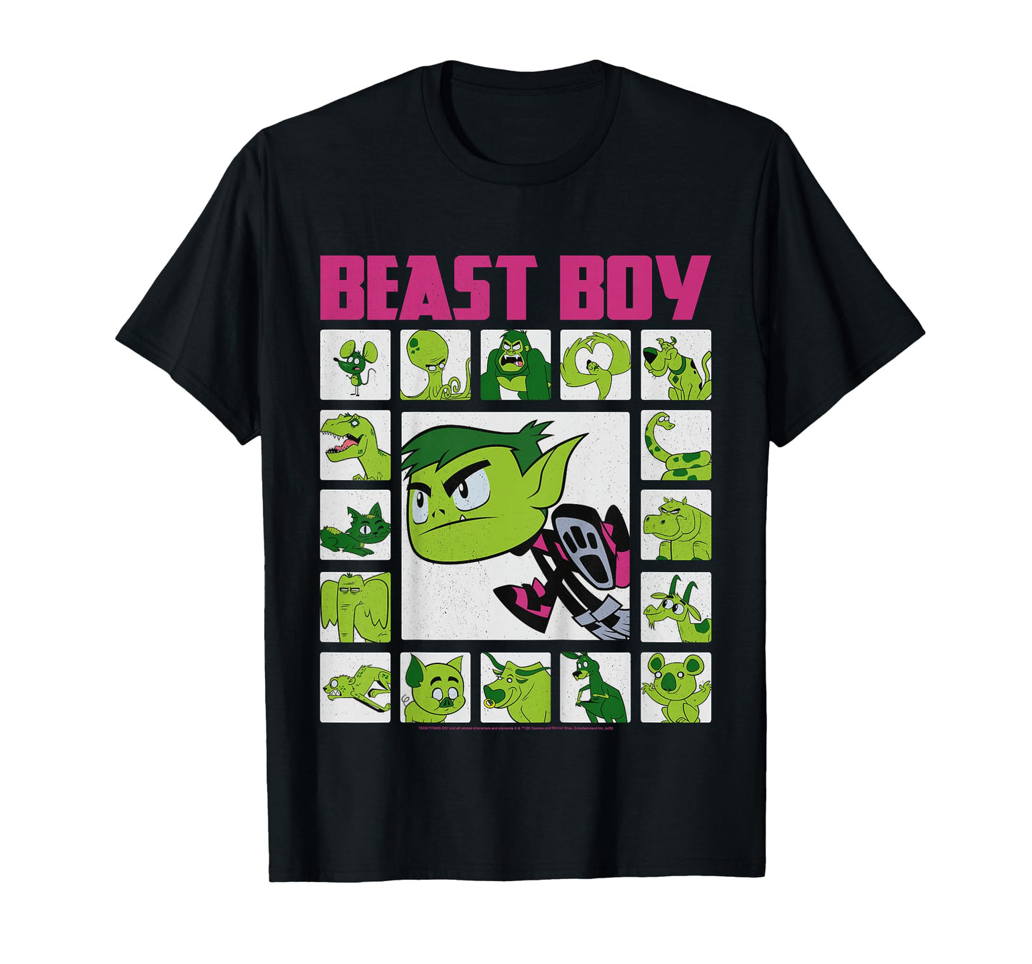 Kids DC Comics Teen Titans Go! Beast Boy Box Up T-Shirt