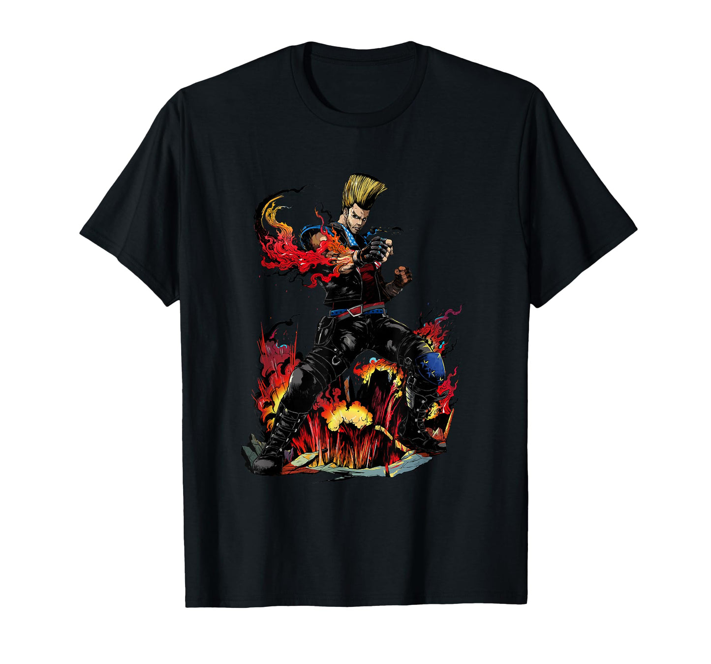 Bandai Namco Entertainment Inc. TEKKEN7 PAUL 002 T-Shirt, Small, Black