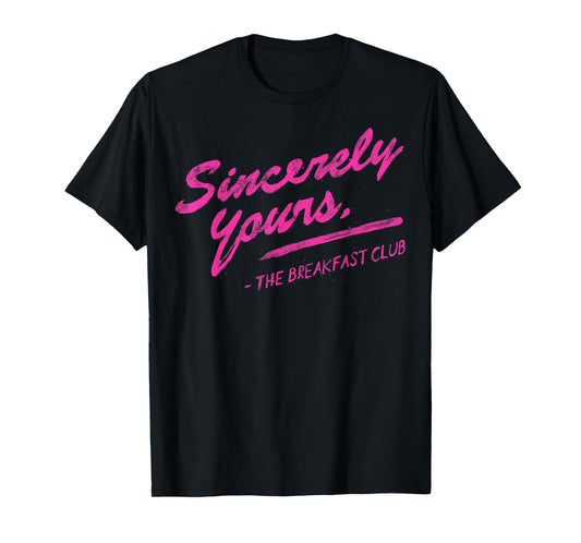 Breakfast Club Sincerely Yours Painted T-Shirt