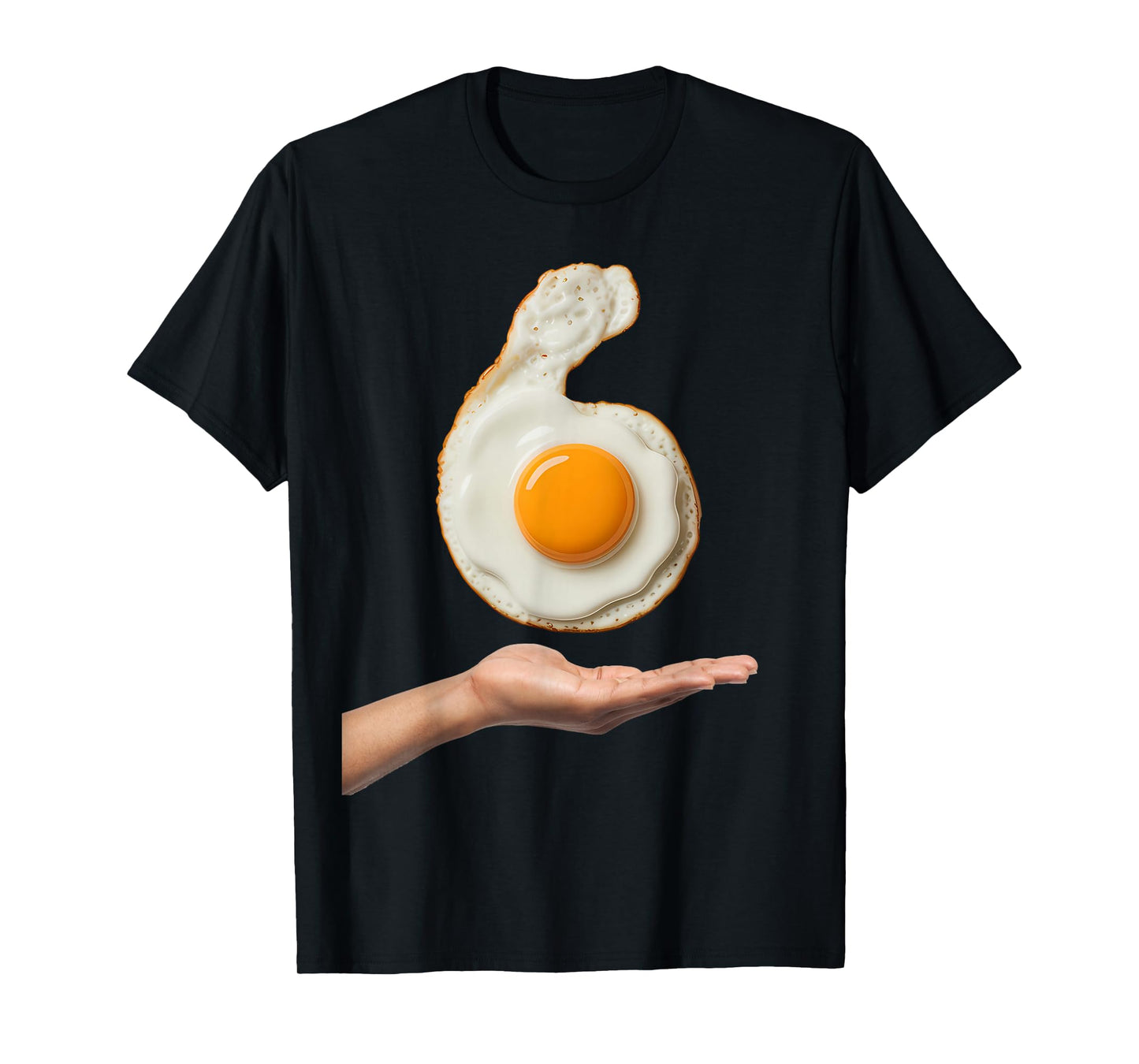 Number 6 Matching 67 Meme Breakfast Egg T-Shirt