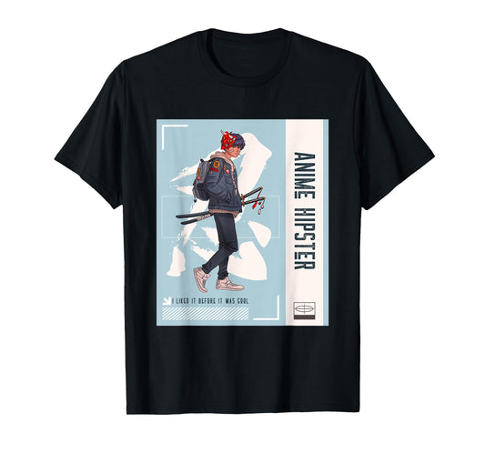 Anime Hipster T-Shirt