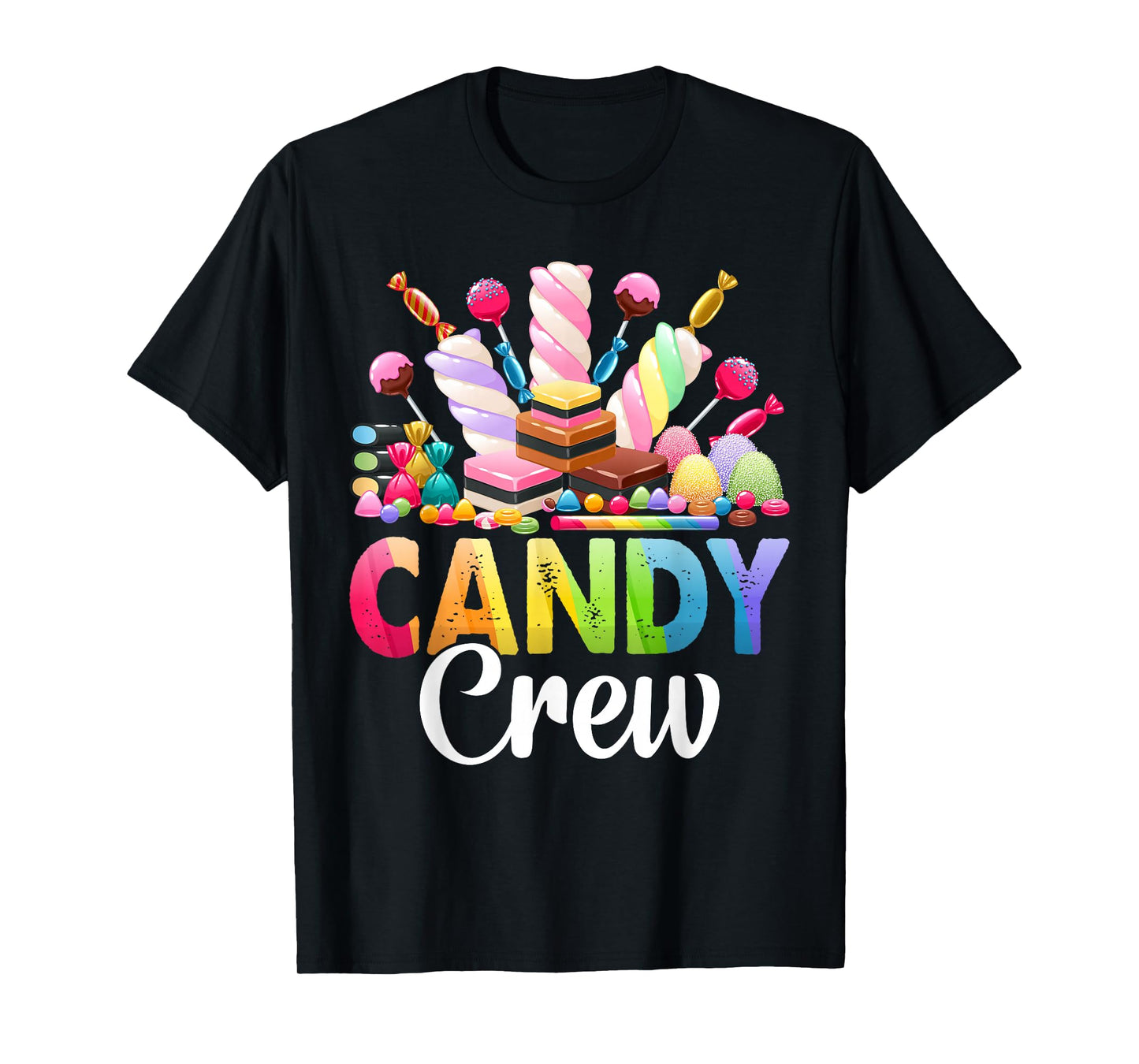 Candy Crew Candy Land Decorations Sweetie Candy Squad T-Shirt