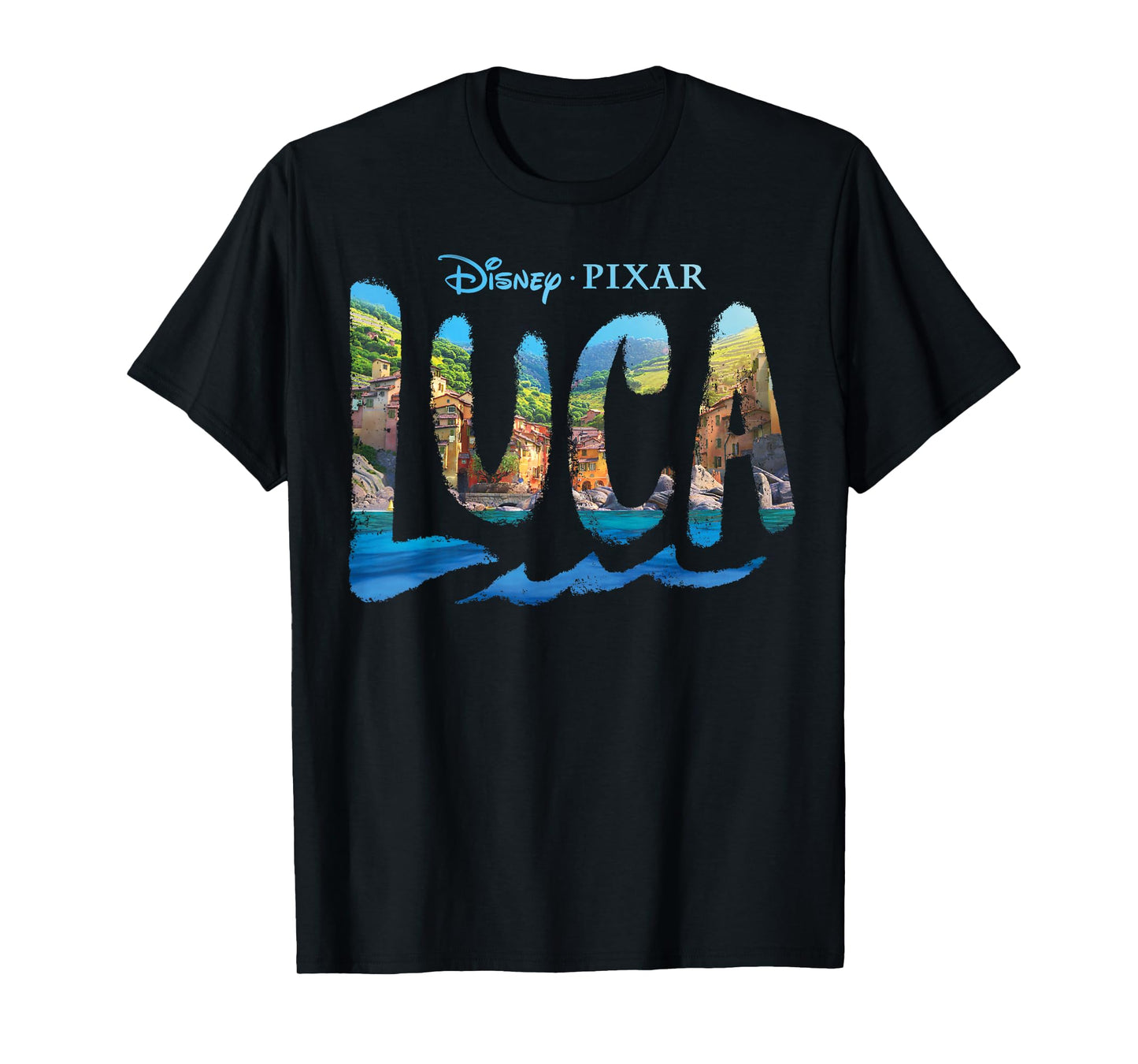 Disney and Pixar's Luca Movie Logo T-Shirt