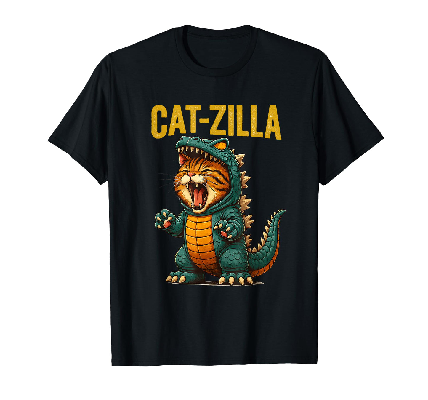 Catzilla Funny Cat, Funny Cat, Cat Lover T-Shirt