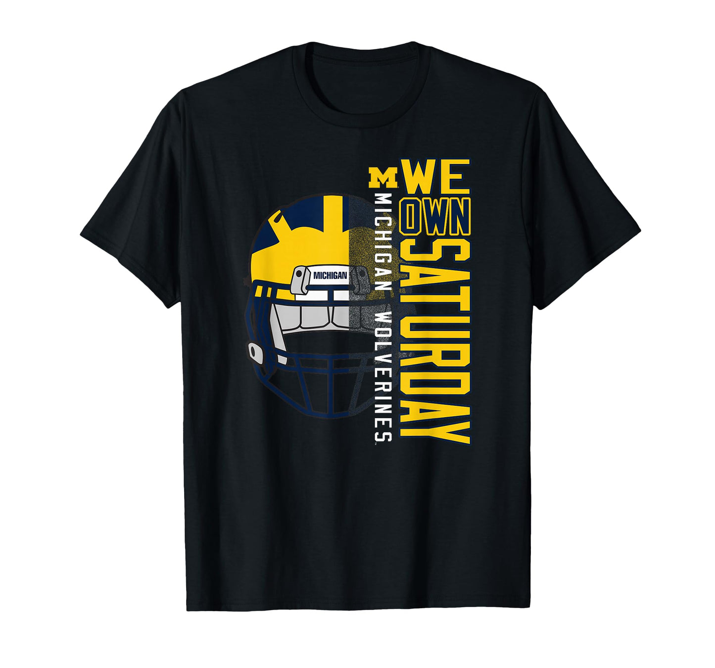 Michigan Wolverines Football Saturdays Dark Heather T-Shirt