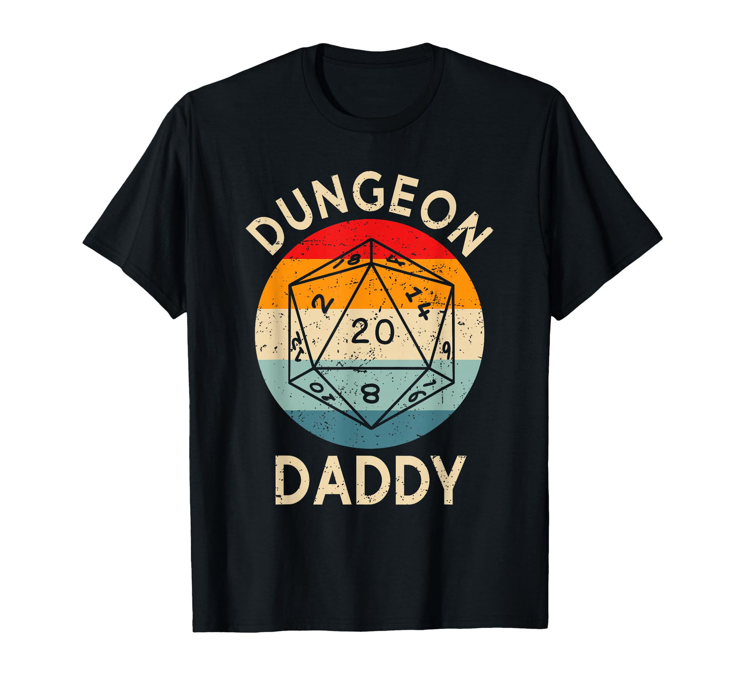 Retro Dungeon Daddy Fathers Day T-Shirt