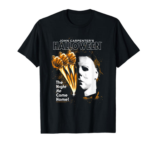 Halloween Moving Knife Poster T-Shirt