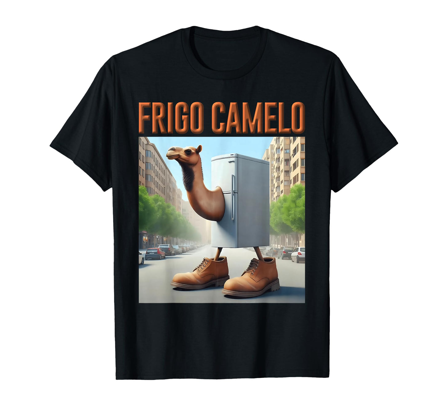 Kids Trending Meme Brainrot Italian Camel Frigo Camelo T-Shirt