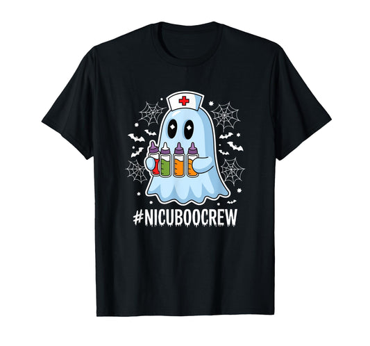 Spooky Halloween NICU Nurse Gear for Healthcare Heroes T-Shirt