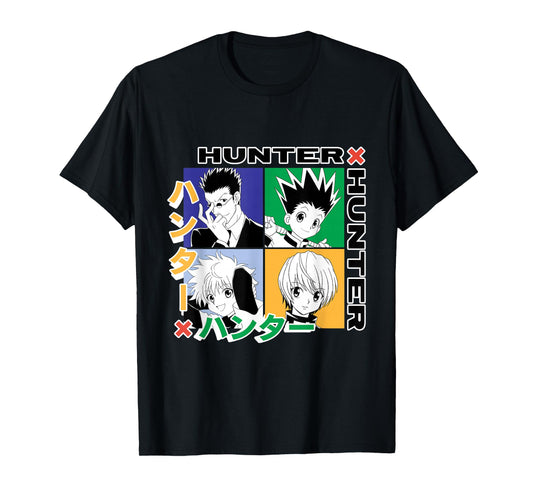Hunter X Hunter Grid Graphic T-Shirt