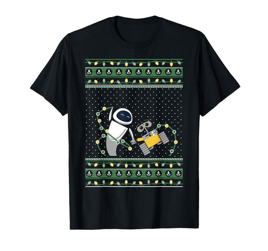 Disney Pixar Wall-E Eve Ugly Christmas Sweater T-Shirt T-Shirt