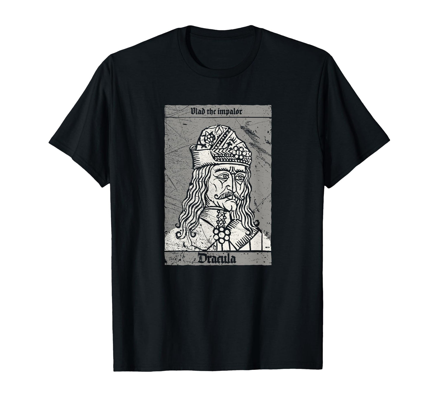 Occult Dracula - Vlad The Impaler Horror Vampire T-Shirt