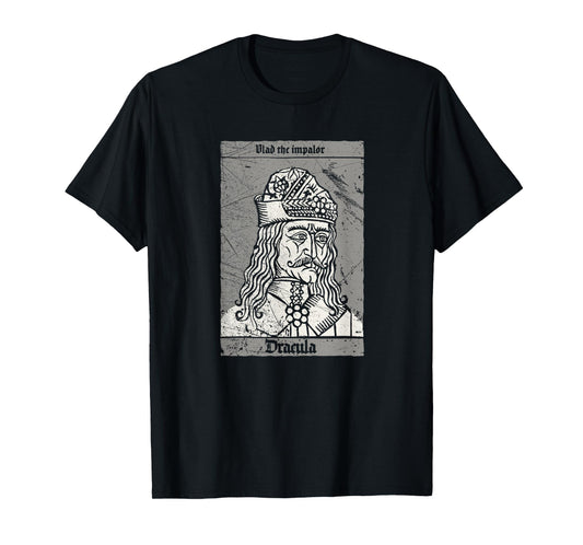 Occult Dracula - Vlad The Impaler Horror Vampire T-Shirt