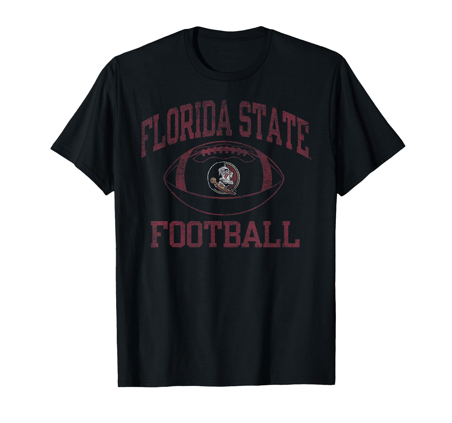 Florida State Seminoles Football Intensity Vintage Black T-Shirt