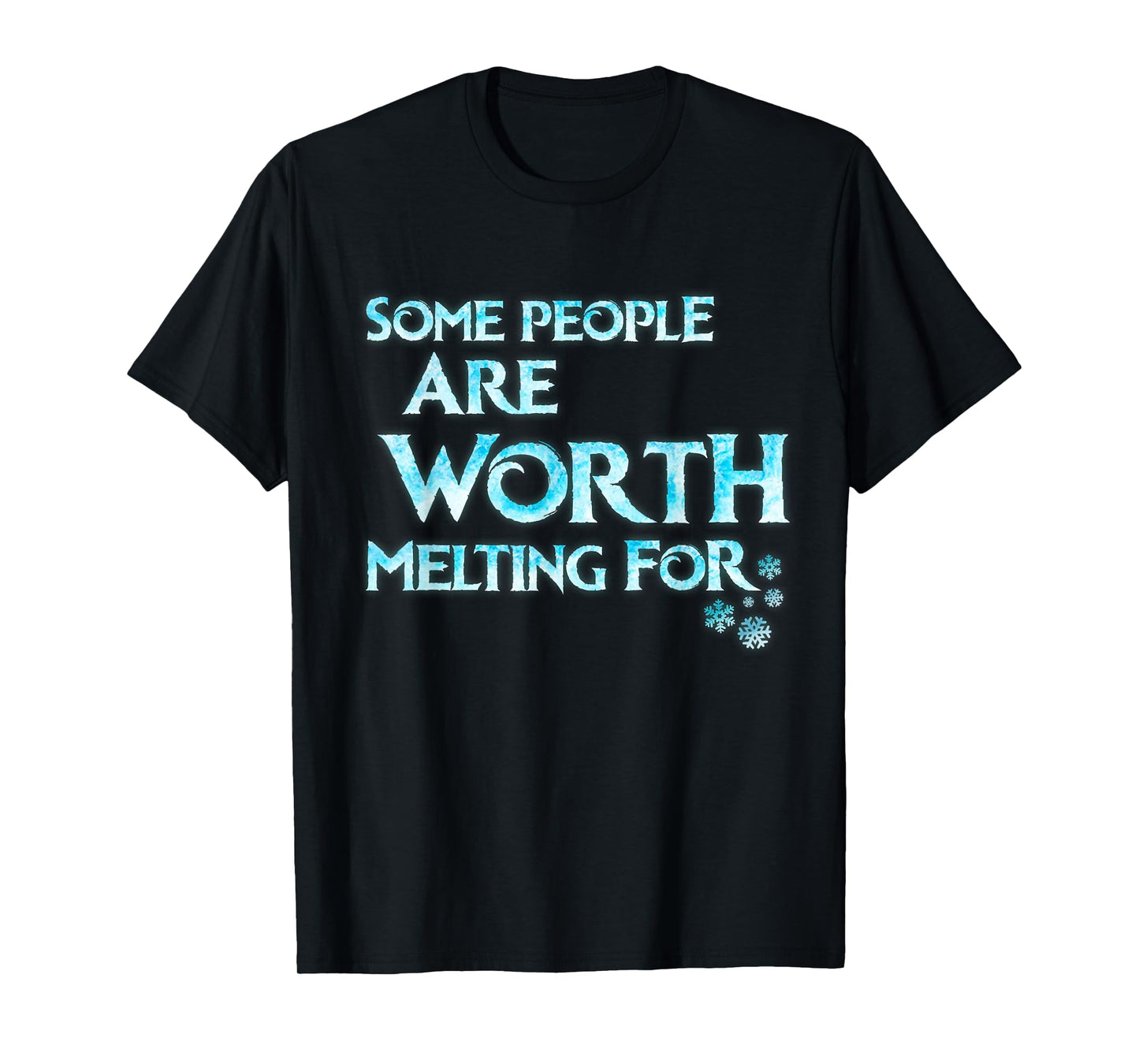 Some People Are Worth Melting For Funny Kids Cosplay Outfit T-Shirt