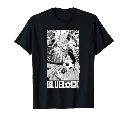Blue Lock Hyoma Chigiri Running Through Big Chest Portrait T-Shirt