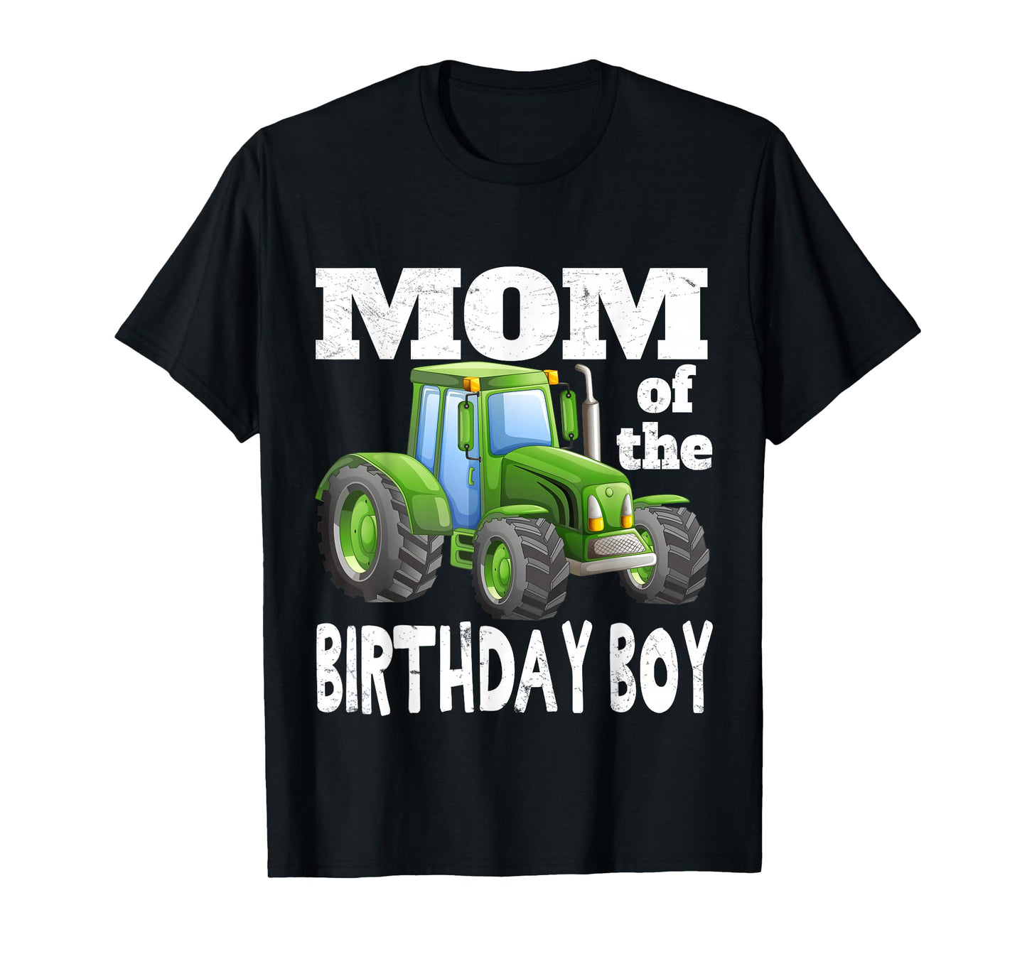 Mom of the Birthday Boy Kids Farm Tractor Party Shirt Idea T-Shirt