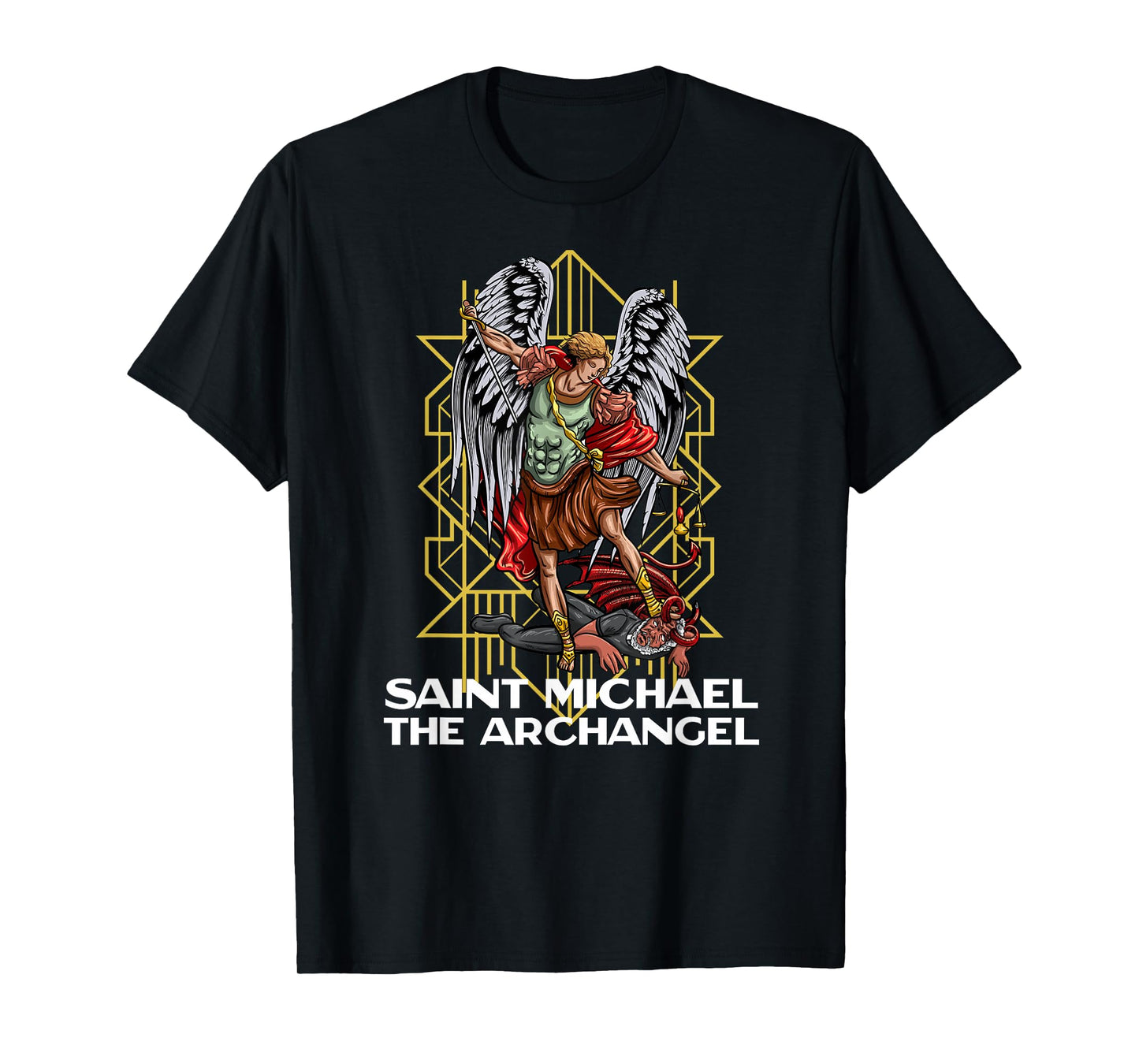 Saint Michael The Archangel Catholic T-Shirt