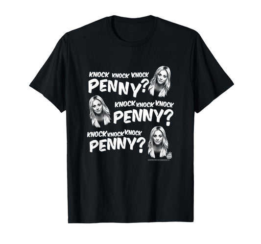 The Big Bang Theory Knock Knock Knock Penny TV Show T-Shirt