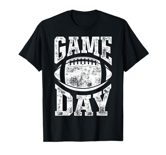 Game Day Football Season Funny Men Team Sports Vintage T-Shirt