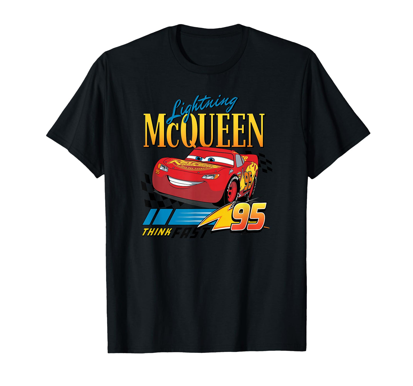 Cars - Lightning McQueen Think Fast T-Shirt